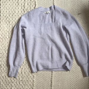 Madewell Melwood Square-Neck Sweater